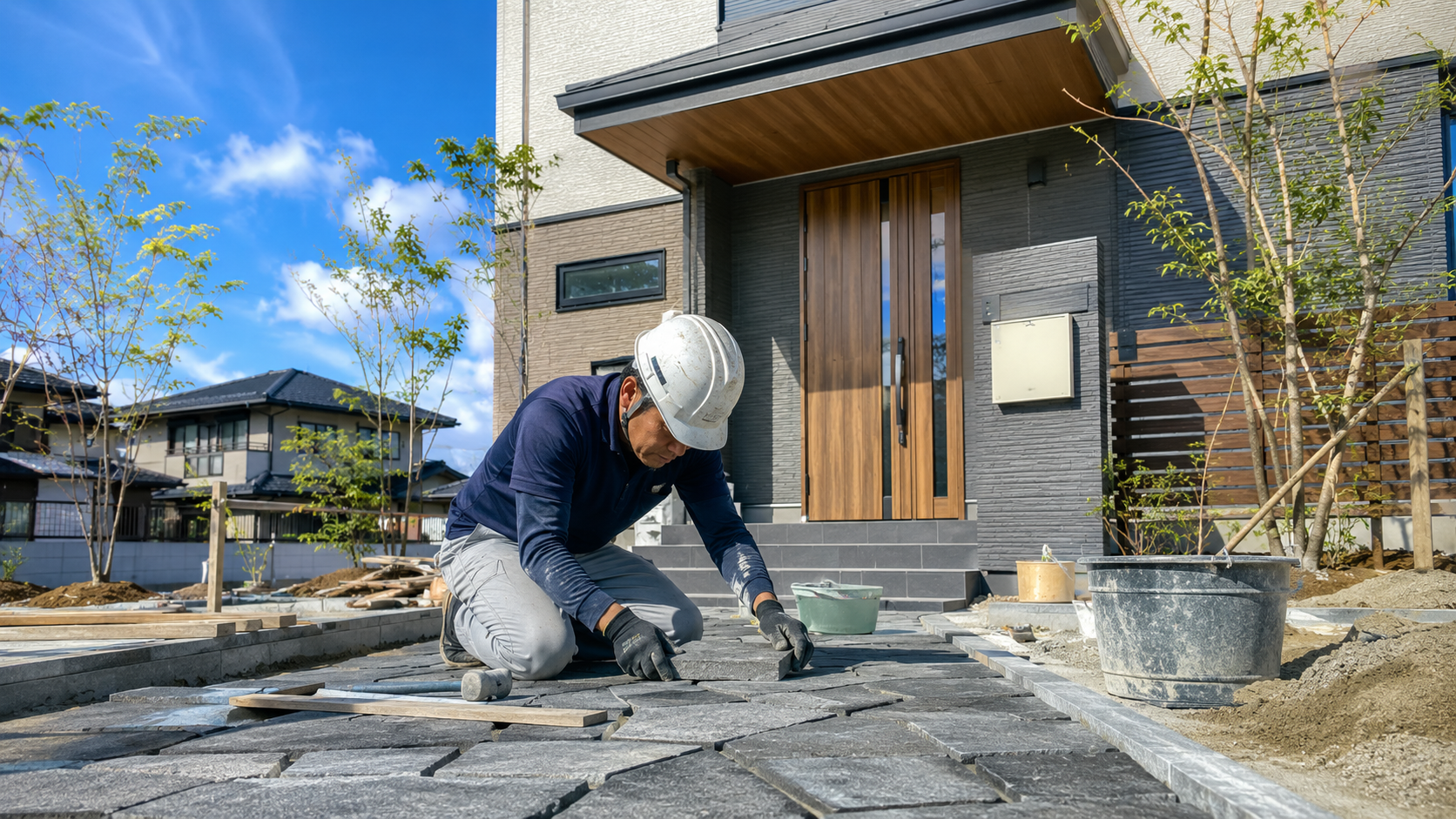 外構工事施工イメージ